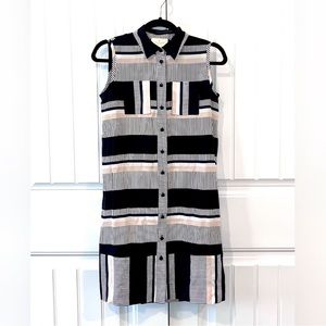 Kate Spade Bay Stripe Silk Shirtdress